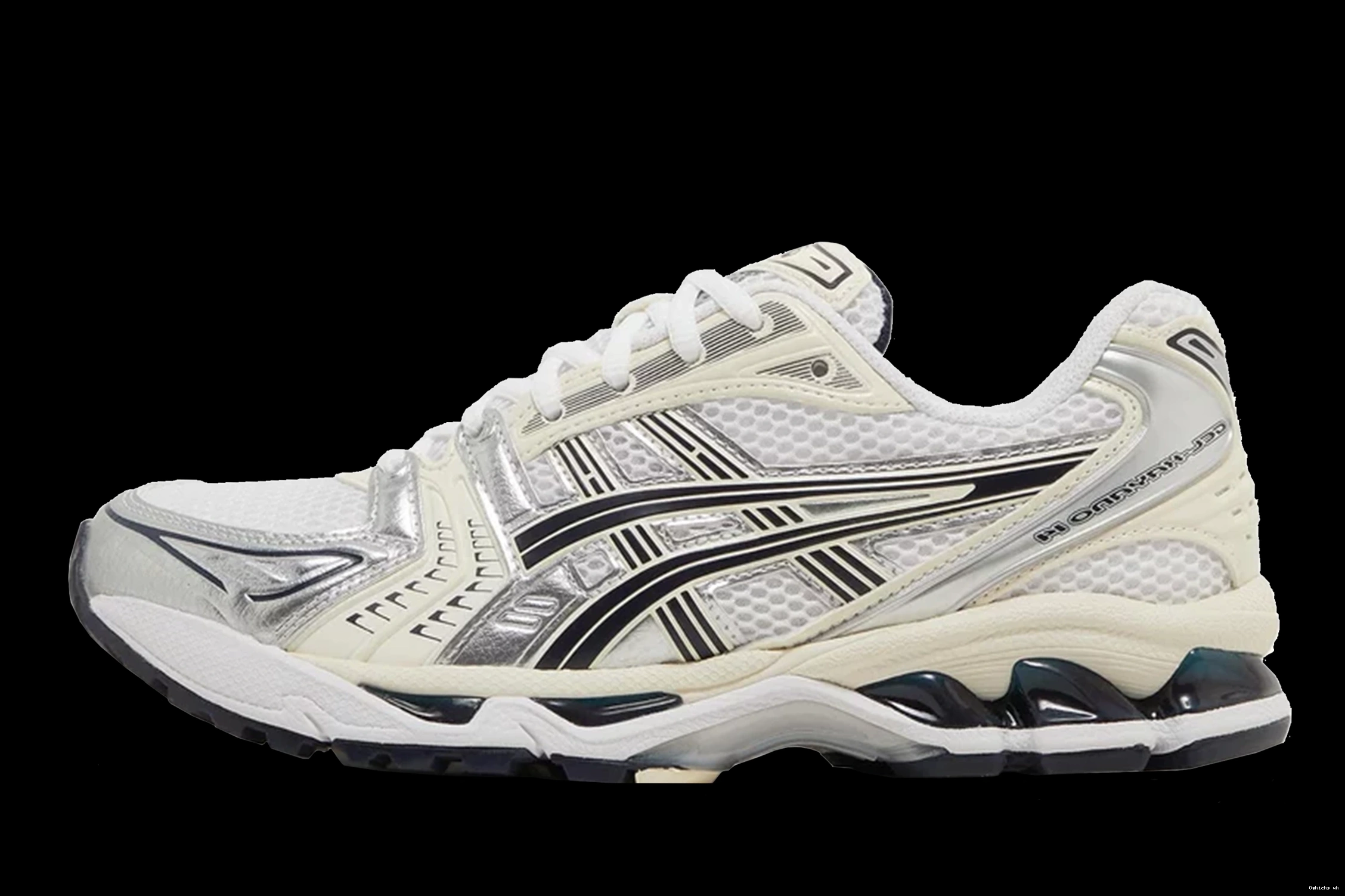 W ASICS Midnight 14 Gel-Kayano White 0709